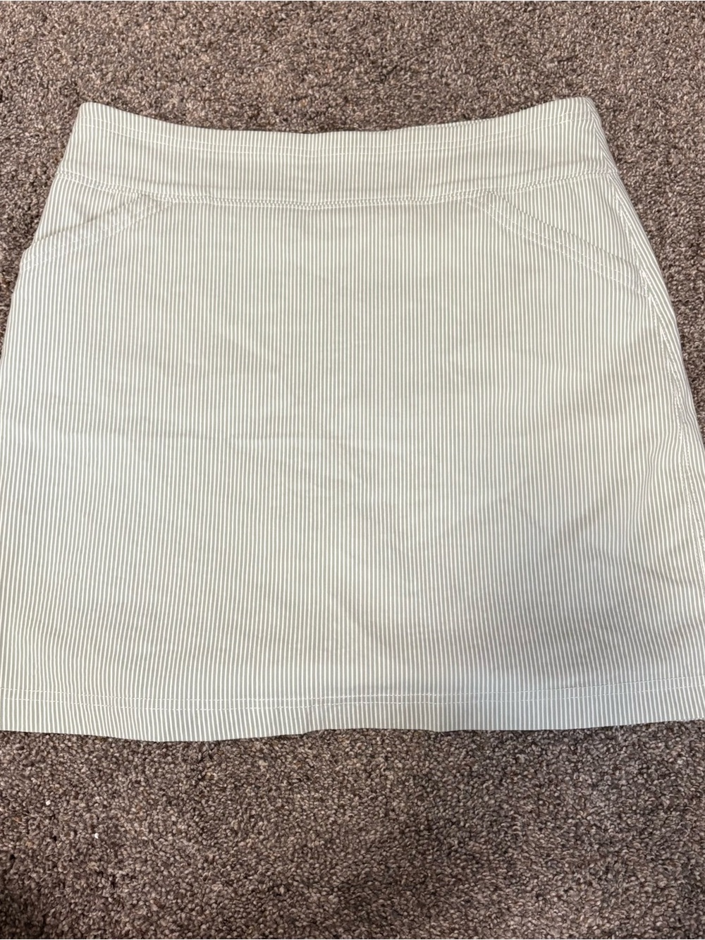 Mario Serrani Striped Golf Skirt